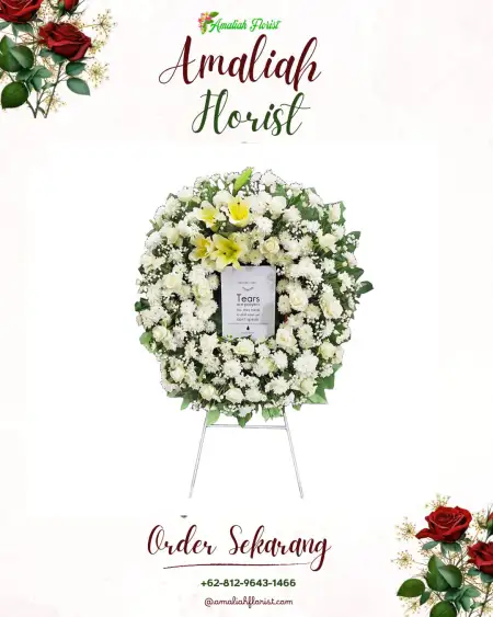 Krans Bunga Duka Sedampah Indah
